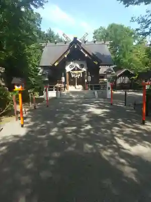 比布神社の本殿・本堂