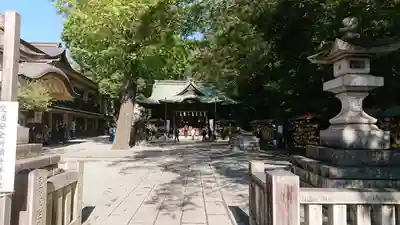 谷保天満宮の本殿・本堂