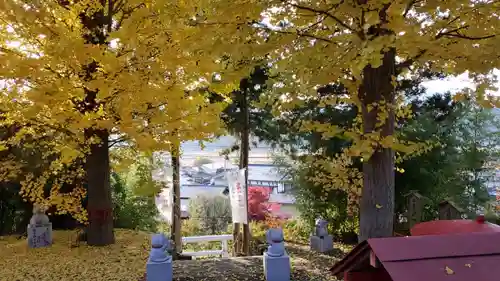 鹿角八坂神社の景色