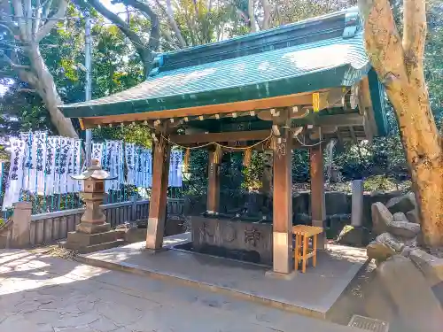 八百富神社の手水舎