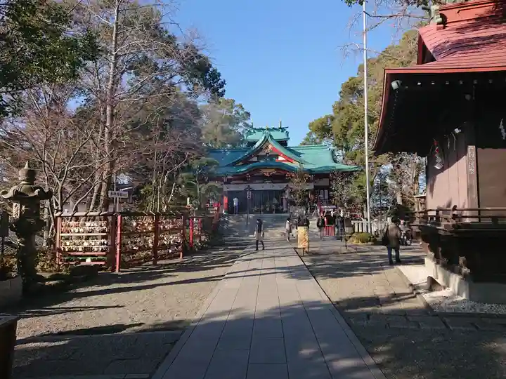 多摩川浅間神社の本殿・本堂