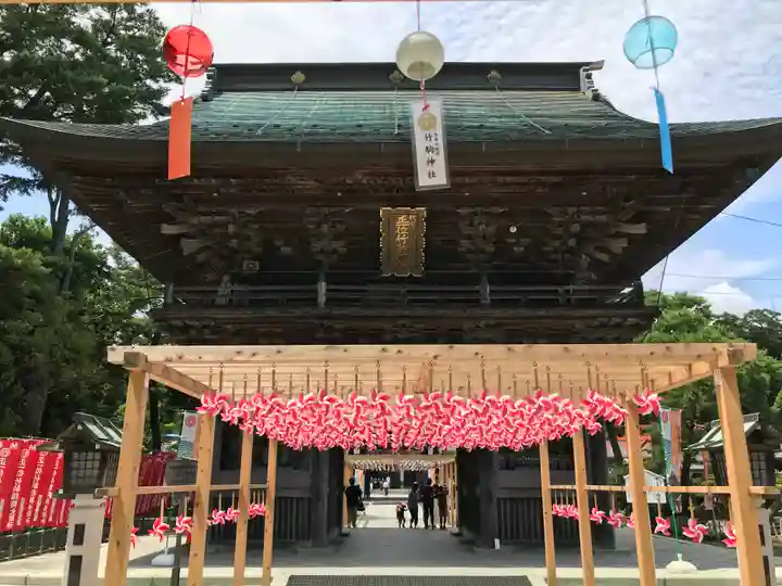 竹駒神社の山門・神門