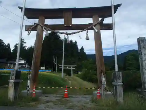 七久里神社の鳥居