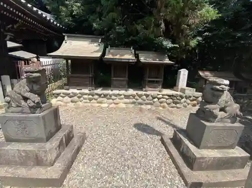 東海市熊野神社の狛犬