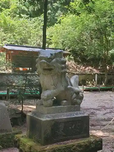 藤沼神社の狛犬