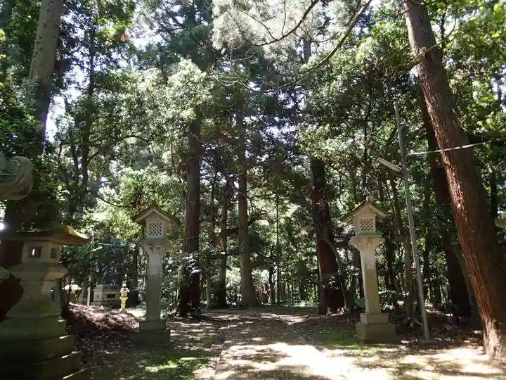 石部神社の自然