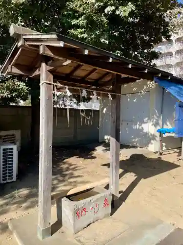 本一色天祖神社の手水舎