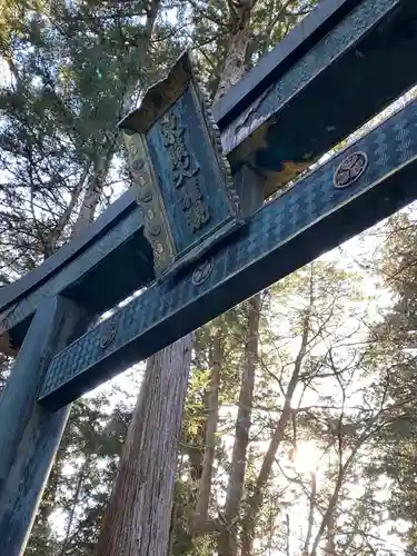 日光東照宮の鳥居