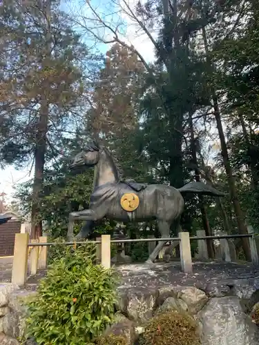 結神社の狛犬