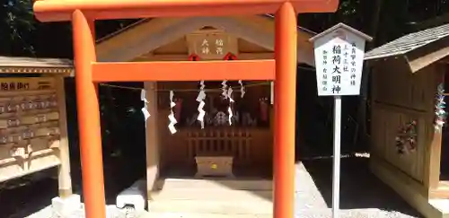 薬師寺八幡宮の末社