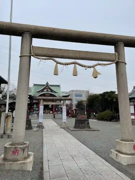 羽田神社の鳥居