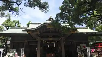 高津宮の本殿・本堂