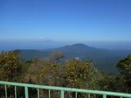 倉岳神社の景色