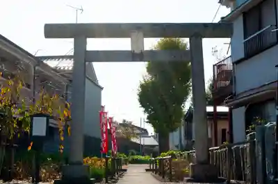 日吉八王子神社の鳥居