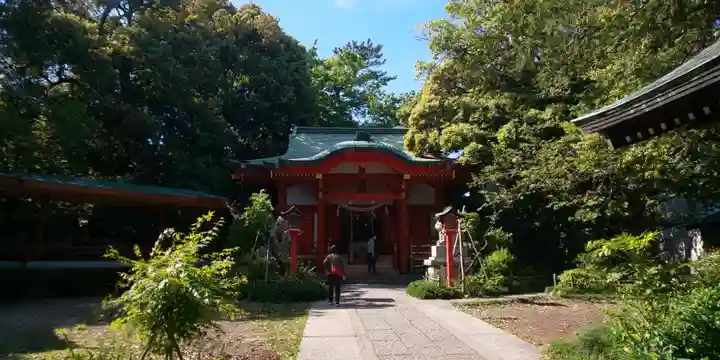 自由が丘熊野神社の本殿・本堂