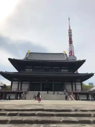 増上寺の本殿・本堂