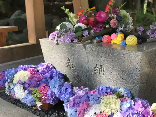 高司神社〜むすびの神の鎮まる社〜の手水