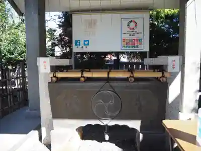 池袋氷川神社の手水舎