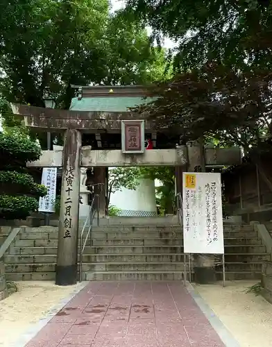 櫛田神社の鳥居