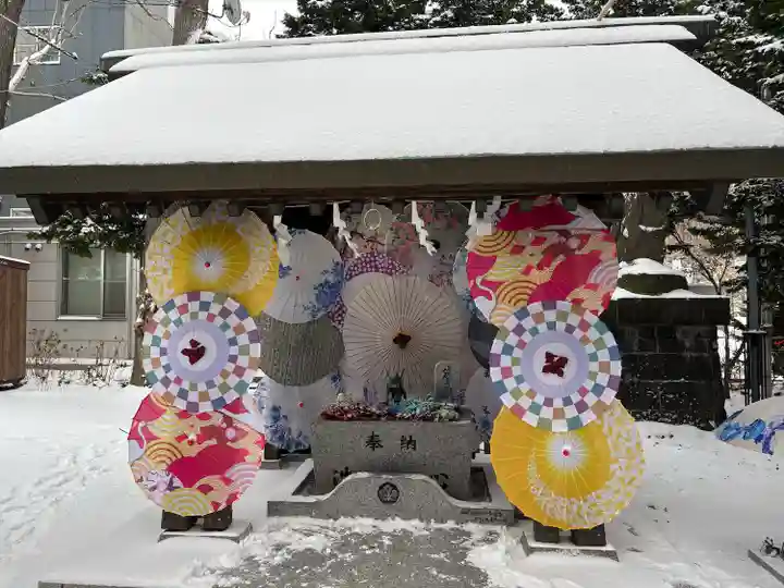 札幌諏訪神社の手水舎