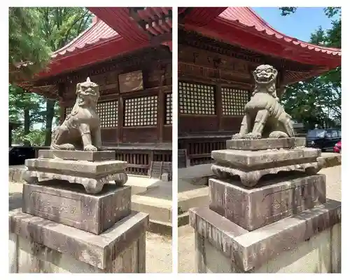 山王日枝神社の狛犬