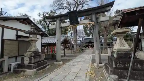 縣神社の鳥居