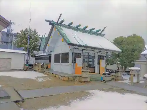 神明社（当知）の本殿・本堂