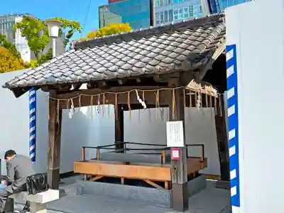 警固神社の手水舎