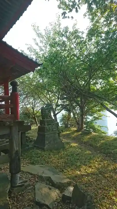 尾崎神社の狛犬