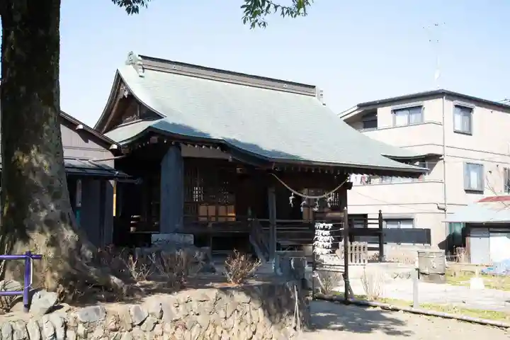 日吉八王子神社の本殿・本堂