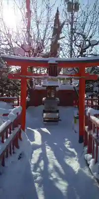 旭川銀座弁天神社の鳥居