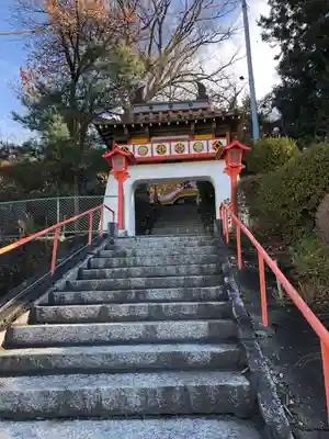 成田山安養寺の山門・神門