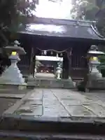 河口浅間神社の山門・神門