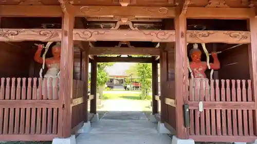長福寺の山門・神門