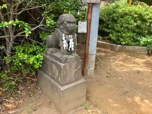 生麦杉山神社の狛犬