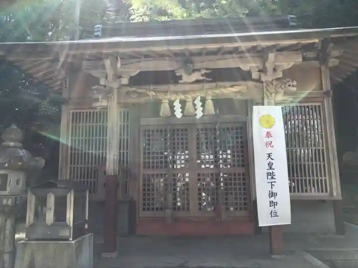 御自作天満宮の本殿・本堂