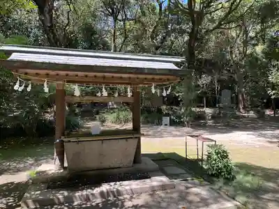 江田神社の手水舎