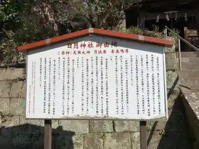 日月神社の歴史