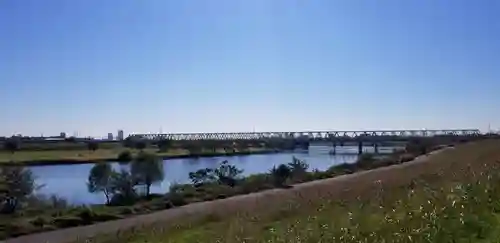 小向三輪神社の周辺