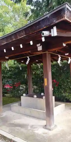 宗忠神社の手水舎