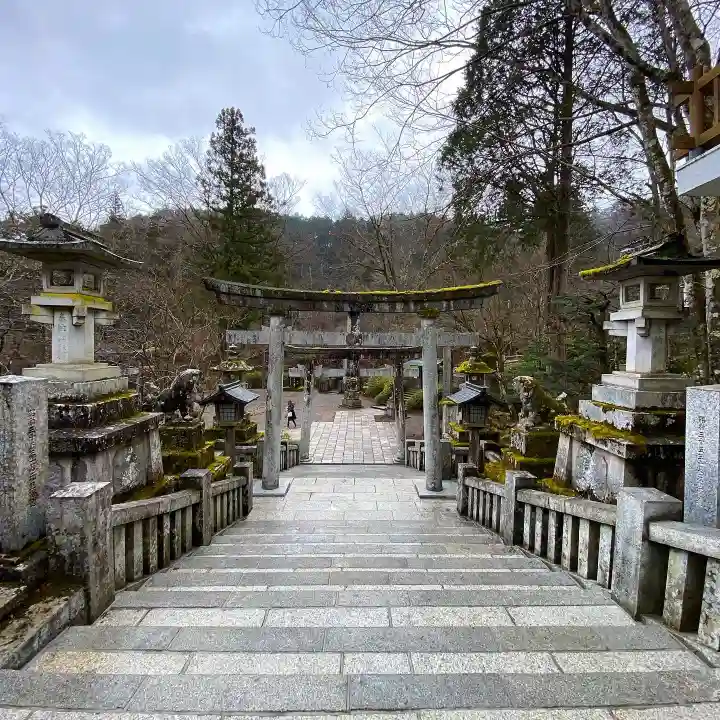 古峯神社の鳥居