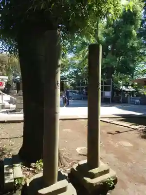 大泉氷川神社の鳥居