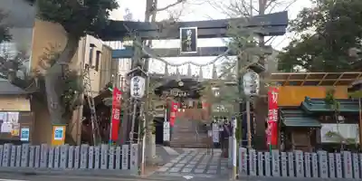 菊名神社の鳥居