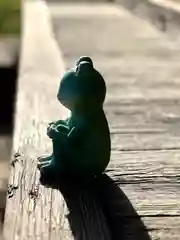 菱野健功神社の狛犬