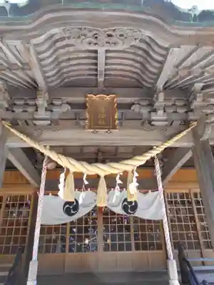 植田八幡神社の本殿・本堂