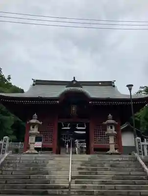 簳幹八幡宮の山門・神門