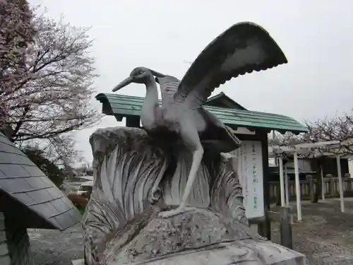 白鷺神社の狛犬