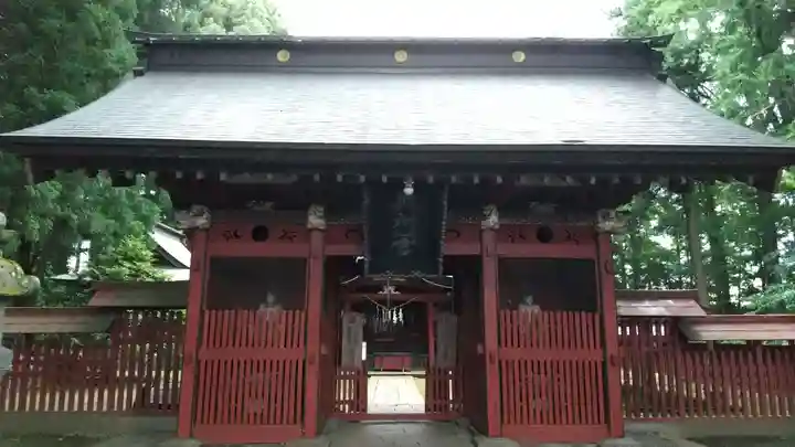 都々古別神社(八槻)の山門・神門