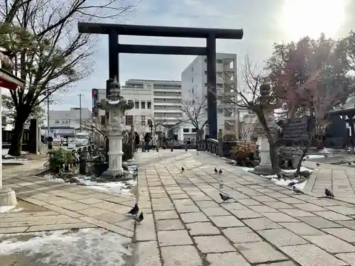 四柱神社の鳥居