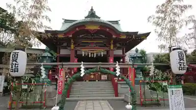 羽田神社の本殿・本堂